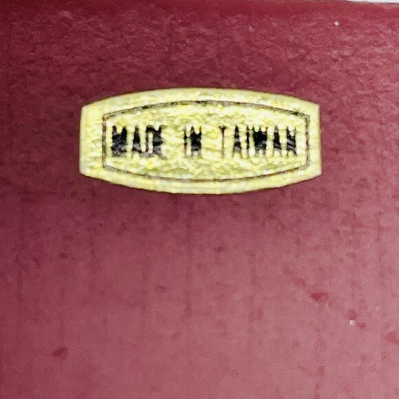 Vintage Santa Claus In Chimney Wooden Christmas Ornament Hand Painted Taiwan - Picture 6 of 9